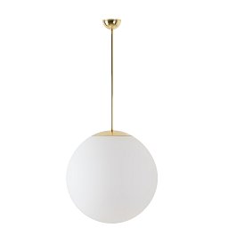 Obrázek pro produkt ADRIA P4 závěsné skleněné svítidlo mosaz / bílá IP40 3000 K 41W LED - OSMONT