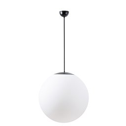 Obrázek pro produkt ADRIA P4 závěsné skleněné svítidlo černá / bílá IP40 40W E27 - OSMONT