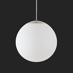 Obrázek pro produkt ADRIA P4 HP závěsné skleněné svítidlo nerez broušená / bílá IP40 3000 K 58W LED nouzové kombinované 3 h (původní kód OS 72058) - OSMONT