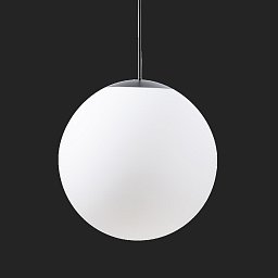 Obrázek pro produkt ADRIA P4 HP závěsné skleněné svítidlo černá / bílá IP40 3000 K 58W LED nouzové kombinované 3 h (původní kód OS 72043) - OSMONT