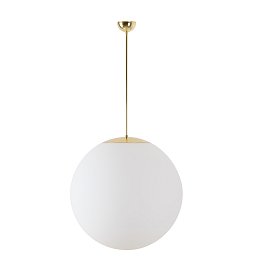 Obrázek pro produkt ADRIA P5 závěsné skleněné svítidlo mosaz / bílá IP40 3000 K 48W LED - OSMONT