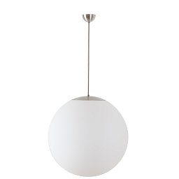 Obrázek pro produkt ADRIA P5 závěsné skleněné svítidlo kartáčovaná nerez / bílá IP40 3000 K 48W LED - OSMONT