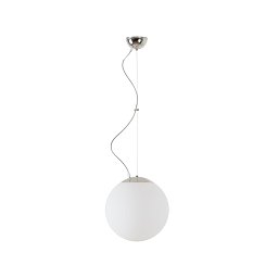 Obrázek pro produkt ADRIA L2 závěsné skleněné svítidlo nerez / bílá IP40 4000 K 20W LED - OSMONT