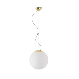 Obrázek pro produkt ADRIA L2 závěsné skleněné svítidlo mosaz leštěná / bílá IP40 3000 K 20W LED DALI (původní kód OS 60254) - OSMONT