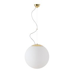 Obrázek pro produkt ADRIA L3 závěsné skleněné svítidlo mosaz leštěná / bílá IP40 3000 K 27W LED DALI (původní kód OS 60272) - OSMONT