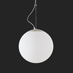 Obrázek pro produkt ADRIA L3 HP závěsné skleněné svítidlo nerez broušená / bílá IP40 4000 K 52W LED nouzové kombinované 3 h (původní kód OS 72593) - OSMONT