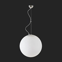 Obrázek pro produkt ADRIA L4 závěsné skleněné svítidlo nerez leštěná / bílá IP40 4000 K 41W LED nouzové kombinované 3 h (původní kód OS 60804) - OSMONT