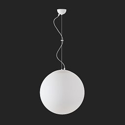 Obrázek pro produkt ADRIA L4 závěsné skleněné svítidlo bílá IP40 4000 K 41W LED nouzové kombinované 3 h (původní kód OS 60792) - OSMONT