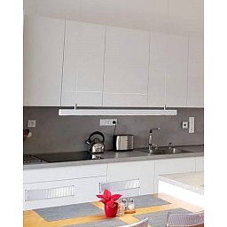 Obrázek pro produkt VÝPRODEJ - Závěsné svítidlo LED 1400lm 14W 4000K bílé 1m stmívatelné na dotyk - ALUMIA