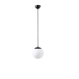 Obrázek pro produkt ADRIA S1 závěsné skleněné svítidlo černá / bílá IP40 3000 K 8W LED - OSMONT
