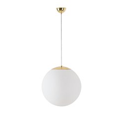 Obrázek pro produkt ADRIA S3 závěsné skleněné svítidlo mosaz / bílá IP40 4000 K 27W LED DALI - OSMONT