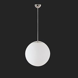 Obrázek pro produkt ADRIA S3 závěsné skleněné svítidlo nerez leštěná / bílá IP40 3000 K 27W LED nouzové kombinované 1 h (původní kód OS 68343) - OSMONT