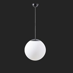 Obrázek pro produkt ADRIA S3 závěsné skleněné svítidlo černá / bílá IP40 4000 K 27W LED nouzové kombinované 1 h (původní kód OS 68841) - OSMONT