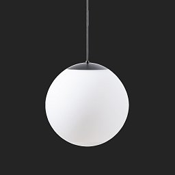 Obrázek pro produkt ADRIA S3 HP závěsné skleněné svítidlo černá / bílá IP40 3000 K 52W LED nouzové kombinované 3 h (původní kód OS 72106) - OSMONT