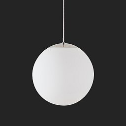 Obrázek pro produkt ADRIA S3 HP závěsné skleněné svítidlo nerez leštěná / bílá IP40 3000 K 52W LED nouzové kombinované 3 h (původní kód OS 72108) - OSMONT