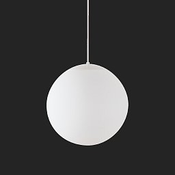 Obrázek pro produkt ADRIA S3 HP závěsné skleněné svítidlo bílá IP40 4000 K 52W LED nouzové kombinované 3 h (původní kód OS 72605) - OSMONT