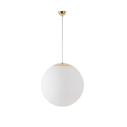 Obrázek pro produkt ADRIA S4 závěsné skleněné svítidlo mosaz / bílá IP40 4000 K 41W LED - OSMONT