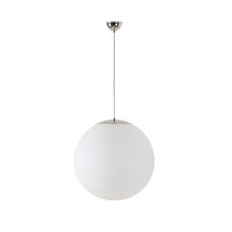Obrázek pro produkt ADRIA S4 závěsné skleněné svítidlo nerez / bílá IP40 40W E27 - OSMONT