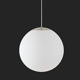 Obrázek pro produkt ADRIA S4 HP závěsné skleněné svítidlo nerez broušená / bílá IP40 3000 K 58W LED nouzové kombinované 3 h (původní kód OS 72114) - OSMONT