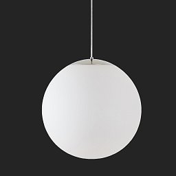 Obrázek pro produkt ADRIA S4 HP závěsné skleněné svítidlo nerez leštěná / bílá IP40 4000 K 58W LED nouzové kombinované 3 h (původní kód OS 72613) - OSMONT
