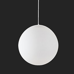 Obrázek pro produkt ADRIA S4 HP závěsné skleněné svítidlo bílá IP40 3000 K 58W LED nouzové kombinované 3 h (původní kód OS 72110) - OSMONT