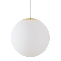 Obrázek pro produkt ADRIA S5 HP závěsné skleněné svítidlo mosaz / bílá IP40 4000 K 65W LED - OSMONT