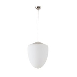 Obrázek pro produkt ASTRA S závěsné skleněné svítidlo nerez / bílá IP40 4000 K 27W LED - OSMONT
