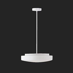 Obrázek pro produkt EDNA P4 závěsné skleněné svítidlo bílá IP40 4000 K 27W LED DALI (původní kód OS 61588) - OSMONT
