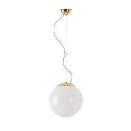 Obrázek pro produkt ISIS L2 PM závěsné plastové svítidlo mosaz / bílá IP40 25W E27 - OSMONT
