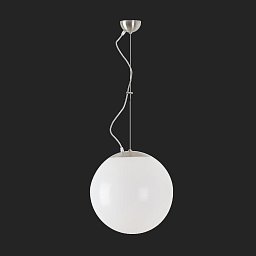 Obrázek pro produkt ISIS L3 závěsné plastové svítidlo nerez broušená / bílá IP40 3000 K 27W LED nouzové kombinované 1 h (původní kód OS 68388) - OSMONT