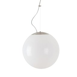 Obrázek pro produkt ISIS L3 PE HP závěsné plastové svítidlo kartáčovaná nerez / bílá IP40 3000 K 52W LED - OSMONT