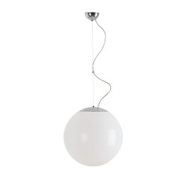 Obrázek pro produkt ISIS L3 PM závěsné plastové svítidlo nerez / bílá IP40 40W E27 - OSMONT