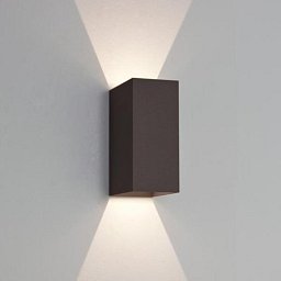 Obrázek pro produkt OSLO 160 nástěnná černá 230V/700mA LED 2x3W IP65 3000K (starý kód: AST 7061) - ASTRO Lighting