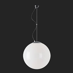 Obrázek pro produkt ISIS L4 závěsné plastové svítidlo černá / bílá IP40 4000 K 41W LED nouzové kombinované 3 h (původní kód OS 61927) - OSMONT