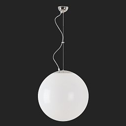 Obrázek pro produkt ISIS L4 PM závěsné plastové svítidlo nerez leštěná / bílá IP40 4000 K 41W LED nouzové kombinované 3 h (původní kód OS 64747) - OSMONT