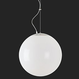 Obrázek pro produkt ISIS L4 PM HP závěsné plastové svítidlo nerez leštěná / bílá IP40 4000 K 58W LED nouzové kombinované 3 h (původní kód OS 72731) - OSMONT