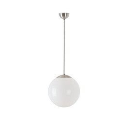 Obrázek pro produkt ISIS P2 PE závěsné plastové svítidlo kartáčovaná nerez / bílá IP40 3000 K 20W LED - OSMONT