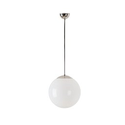 Obrázek pro produkt ISIS P2 PM závěsné plastové svítidlo nerez / bílá IP40 25W E27 - OSMONT