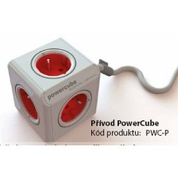 Obrázek pro produkt PowerCube prodlužovací přívod 1,5m s 5 zásuvkami max. 2500W - AULIX