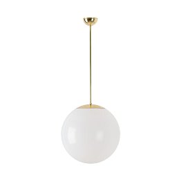 Obrázek pro produkt ISIS P3 PM závěsné plastové svítidlo mosaz / bílá IP40 40W E27 - OSMONT