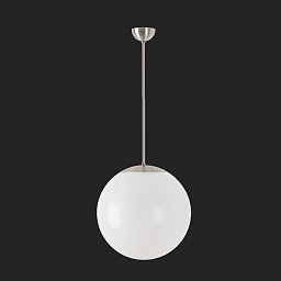 Obrázek pro produkt ISIS P3 PM závěsné plastové svítidlo nerez broušená / bílá IP40 4000 K 27W LED nouzové kombinované 1 h (původní kód OS 63970) - OSMONT