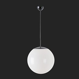 Obrázek pro produkt ISIS P3 PM závěsné plastové svítidlo černá / bílá IP40 3000 K 27W LED nouzové kombinované 1 h (původní kód OS 63427) - OSMONT