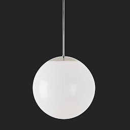 Obrázek pro produkt ISIS P3 PM HP závěsné plastové svítidlo nerez leštěná / bílá IP40 3000 K 52W LED nouzové kombinované 3 h (původní kód OS 72130) - OSMONT