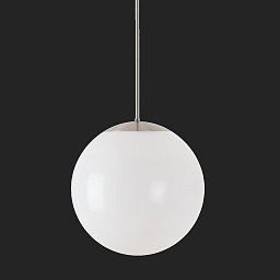 Obrázek pro produkt ISIS P3 PM HP závěsné plastové svítidlo nerez broušená / bílá IP40 3000 K 52W LED nouzové kombinované 3 h (původní kód OS 72135) - OSMONT