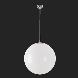 Obrázek pro produkt ISIS P4 PM závěsné plastové svítidlo nerez leštěná / bílá IP40 3000 K 41W LED nouzové kombinované 3 h (původní kód OS 64057) - OSMONT
