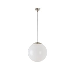 Obrázek pro produkt ISIS S2 PE závěsné plastové svítidlo kartáčovaná nerez / bílá IP40 3000 K 20W LED - OSMONT