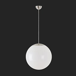 Obrázek pro produkt ISIS S3 PM závěsné plastové svítidlo nerez broušená / bílá IP40 3000 K 27W LED nouzové kombinované 1 h (původní kód OS 64319) - OSMONT