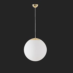 Obrázek pro produkt ISIS S3 PM-M závěsné plastové svítidlo mosaz leštěná / bílá IP40 4000 K 27W LED nouzové kombinované 1 h (původní kód OS 70813) - OSMONT