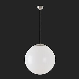 Obrázek pro produkt ISIS S4 závěsné plastové svítidlo nerez broušená / bílá IP40 3000 K 41W LED nouzové kombinované 3 h (původní kód OS 66261) - OSMONT