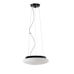 Obrázek pro produkt SATURN L1 závěsné skleněné svítidlo černá / bílá IP20 4000 K 16W LED - OSMONT